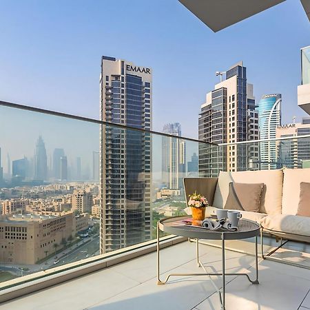Luxury Studios With Burj Khalifa Or Canal View In Downtown - Marquise Square Tower دبي المظهر الخارجي الصورة