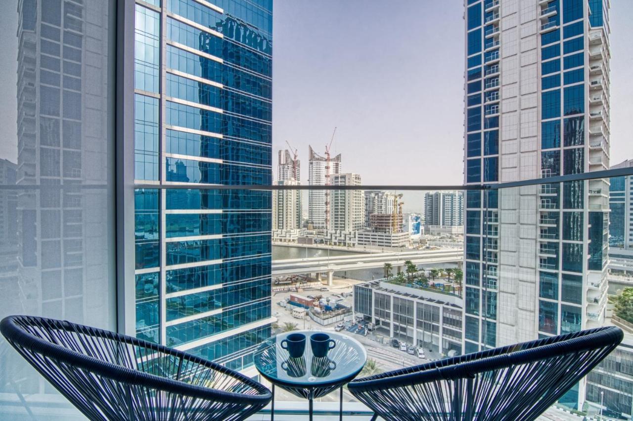 Luxury Studios With Burj Khalifa Or Canal View In Downtown - Marquise Square Tower دبي المظهر الخارجي الصورة