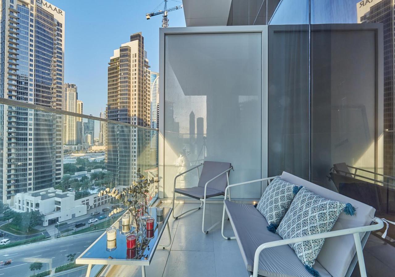 Luxury Studios With Burj Khalifa Or Canal View In Downtown - Marquise Square Tower دبي المظهر الخارجي الصورة